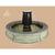 Planum Concrete Urna Outdoor Fountain with Easy Basin - 1816 - Majestic Fountains and More