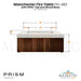 Manchester Fire Table PH-482 with GFRC Top and Wood Base - Majestic Fountains