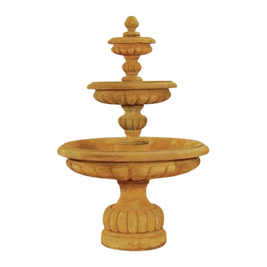 Provence Concrete 3 Tier Outdoor Garden Fountain - 1288 - Majestic Fountains