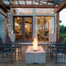 QUICKSHIP Avera Fire Pit in DEKKO Concrete  by HPC - Majestic Fountains