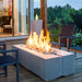 QUICKSHIP Avera Fire Pit in DEKKO Concrete  by HPC - Majestic Fountains