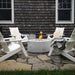 QUICKSHIP Belmont Fire Pit in DEKKO  Concrete  by HPC - Majestic Fountains