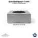 QUICKSHIP Bravo Fire Pit in  DEKKO  Concrete - Majestic Fountains