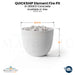 QUICKSHIP Element Fire Pit in DEKKO  Concrete  - Majestic Fountains