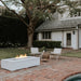 QUICKSHIP Sonoma Fire Pit in DEKKO Concrete  by HPC - Majestic Fountains
