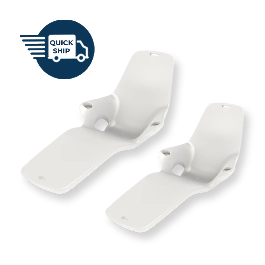 QUICKSHIP Tenjam Shayz In-Pool Lounger in White - Majestic Fountains