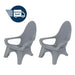 QUICKSHIP Woosah Chair in Grey Granite