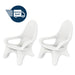 QUICKSHIP Tenjam Woosah Chair in White Granite - Set of 2 - In-Pool & Patio Furniture - Majestic Fountains