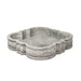 Quadrifoil One-Piece Fountain Basin in Cast Stone - #1107 - Majestic Fountains