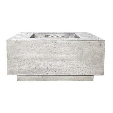 Quick Ship Tavola 2 Fire Table PH-406-3 in GFRC Concrete in Natural - Majestic Fountains
