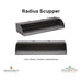 Radius Scupper Bronze - Majestic Fountains