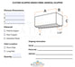 Rainfall Scupper - Custom Scupper Form - Majestic Fountains and More