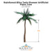 Rainforest Bliss Twin Shower Artificial Palm Tree Palm - Majestic Fountains