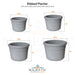 Ribbed Planter - Majestic Fountains