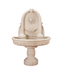 Robbiana Concrete Outdoor Wall Fountain - #1086 - Majestic fountains.