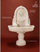 Robbiana Concrete Outdoor Wall Fountain - #1086 - Majestic fountains
