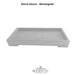 Roma Saucer - Rectangular - Phoenix Precast - Majestic Fountains