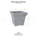 Roma Square Planter Size - Majestic Fountains