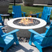 Rotondo 80 Fire Table PH-460 in GFRC - Majestic Fountains