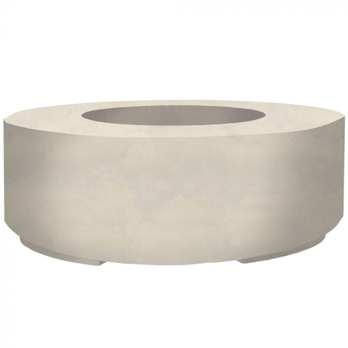 Rotondo 80 Fire Table in GFRC Concrete by Prism Hardscapes - Majestic Fountains and More