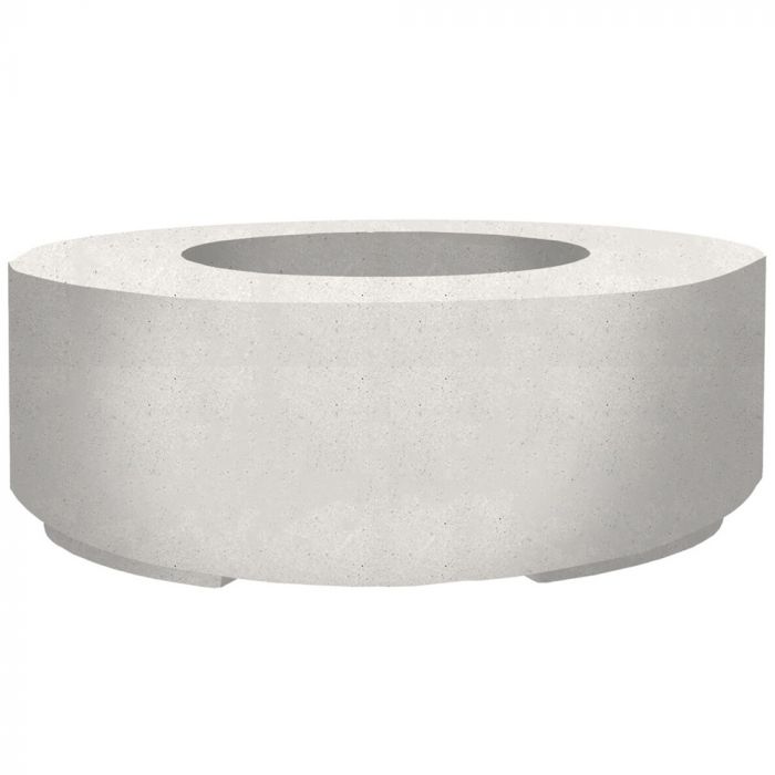 Rotondo 80 Fire Table in GFRC Concrete by Prism Hardscapes - Majestic Fountains and More
