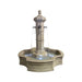 Roubaix Concrete Outdoor Courtyard Fountain With Basin -1724