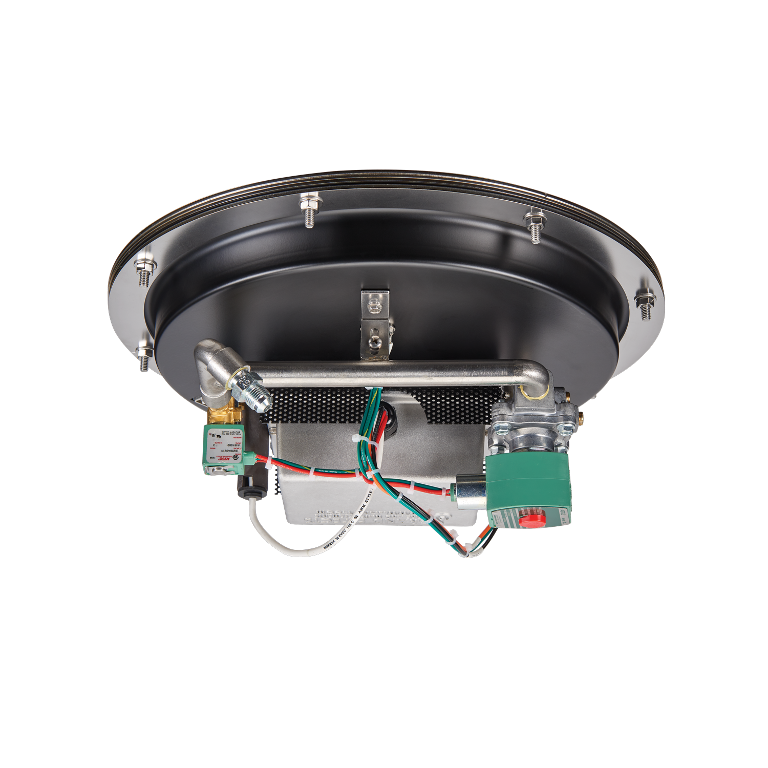 Round Fire Bowl Burner Kit with Electronic Ignition System - Majestic fountains and More