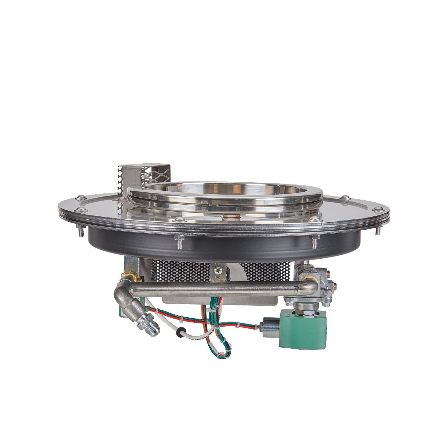 Round Fire Bowl Burner Kit with Electronic Ignition System - Majestic fountains and More