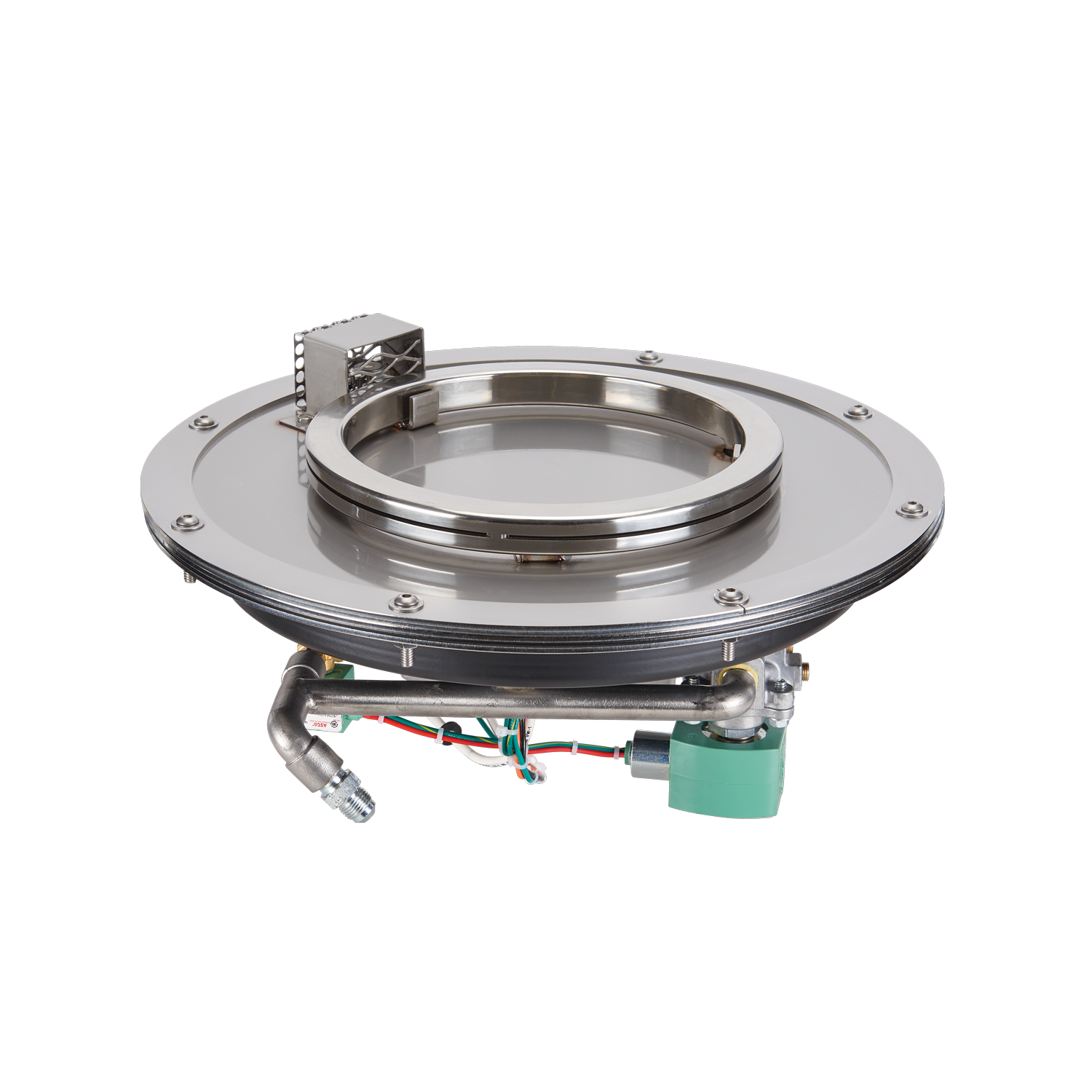 Round Fire Bowl Burner Kit with Electronic Ignition System - Majestic fountains and More