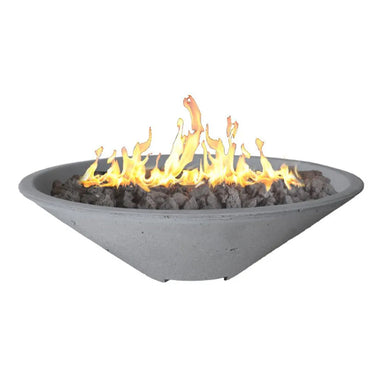 Round Oblique Fire Bowls - Majestic Fountains and More