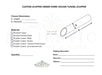 Round Tunnel Scupper - Custom Order Form - Majestic Fountains