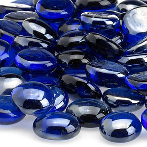 Royal Blue Luster Fire Beads - Majestic Fountains