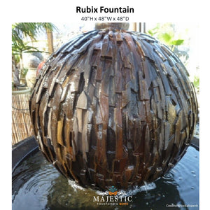 Rubix Fountain - Majestic Fountains