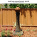 Rustic Twist Outdoor Fountain - 1417b - Majestic Fountains and More