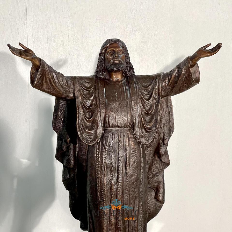 Jesus Bronze Table Top Sculpture