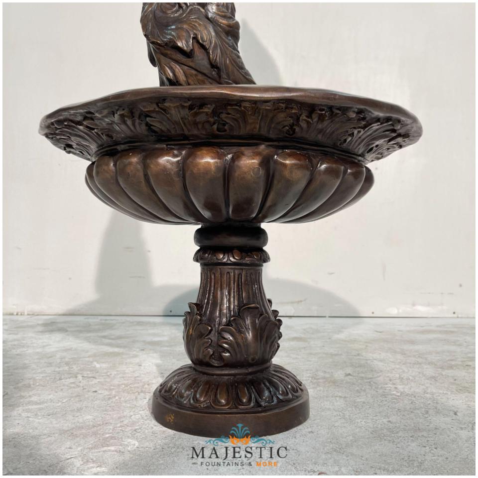 Amazing Peacock Bronze Fountain