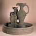 Samara Fountain with Basin in Cast Stone - Fiore Stone AV116-FB - Majestic Fountains and More..jpg