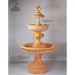 San Remo Lion Head Concrete Outdoor Courtyard Fountain - 1019 - Majestic Fountains and More