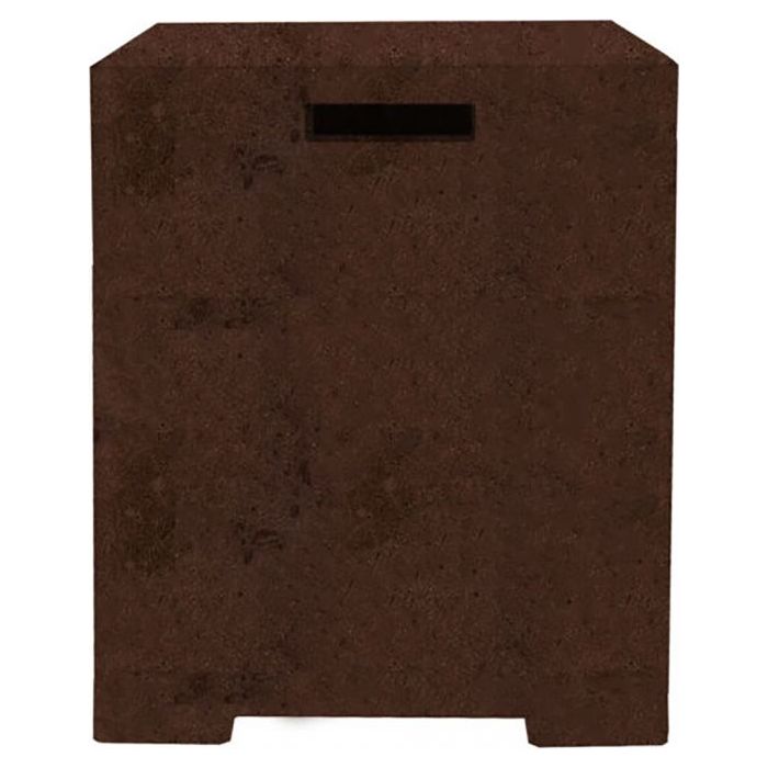 Sausalito Propane Enclosure in GFRC by Prism Hardscapes - Majestic Fountains and More