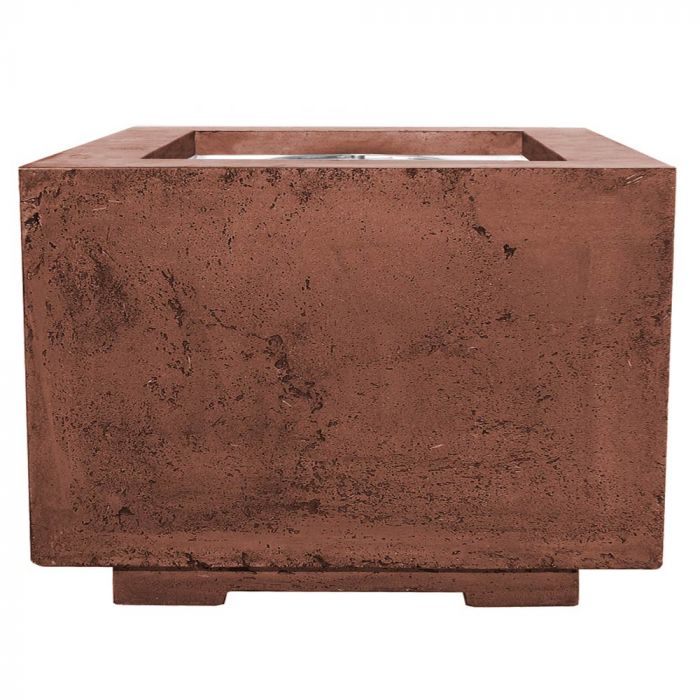 Scatola Fire Table in GFRC Concrete by Prism Hardscapes - Majestic Fountains and More