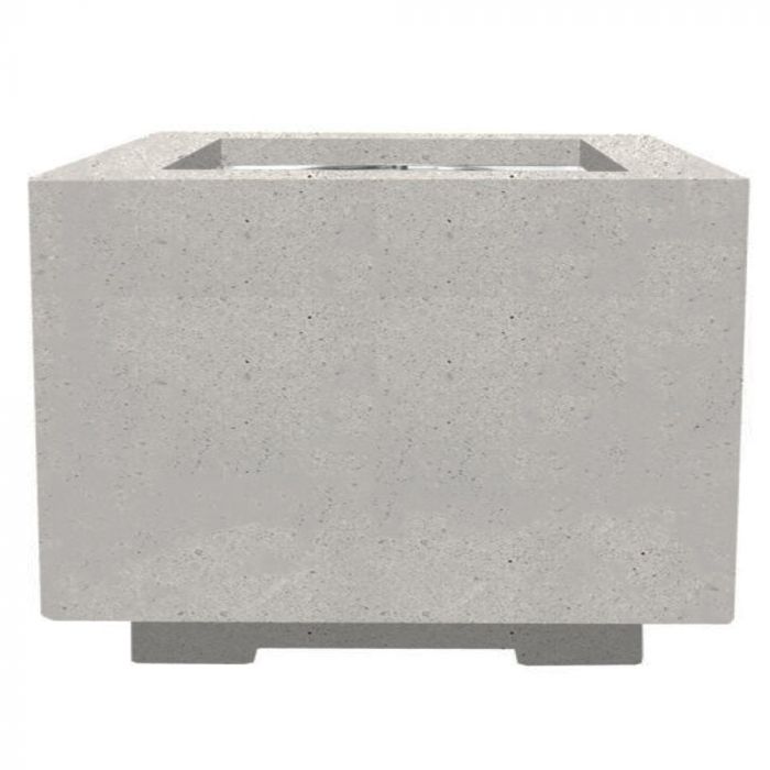 Scatola Fire Table in GFRC Concrete by Prism Hardscapes - Majestic Fountains and More