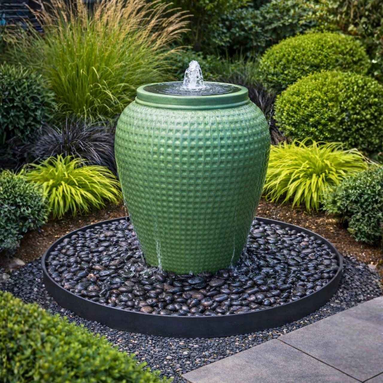 Seafoam Sienna Single Vase Fountain Kit -FNT50062