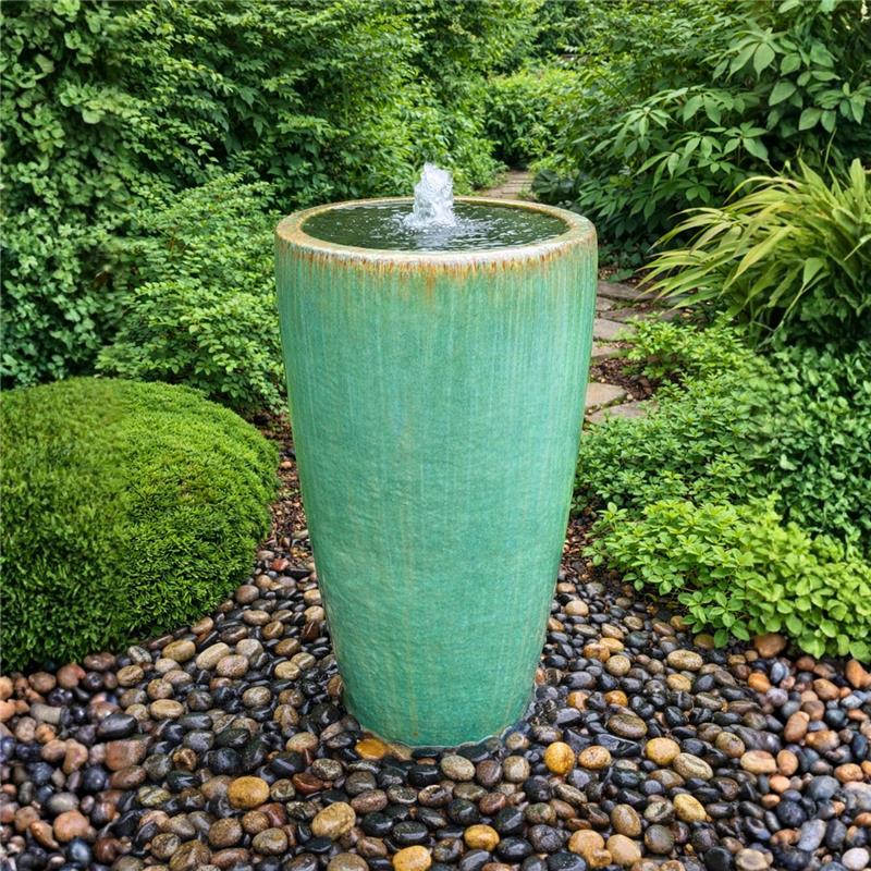 Seafoam Tivoli Single Vase Fountain Kit - FNT40029