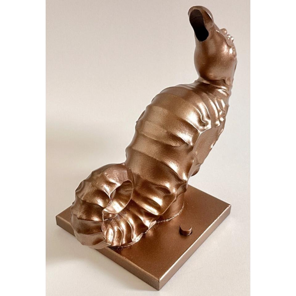 Seahorse - Decorative Sheer Descent Scupper - On Wall