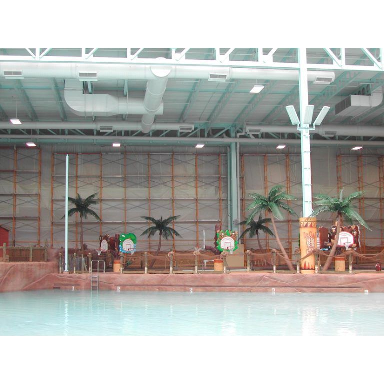 Seaside Serenity Coconut Palm Tree Set - Majestic Fountains and More