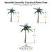 Seaside Serenity Coconut Palm Tree Triple Set - Majestic Fountains