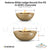 Sedona Wide Ledge Round Fire Pit in GFRC Concrete - Majestic Fountains