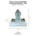 Serene Concrete Buddha Courtyard Fountain - 1742 - Majestic Fountains