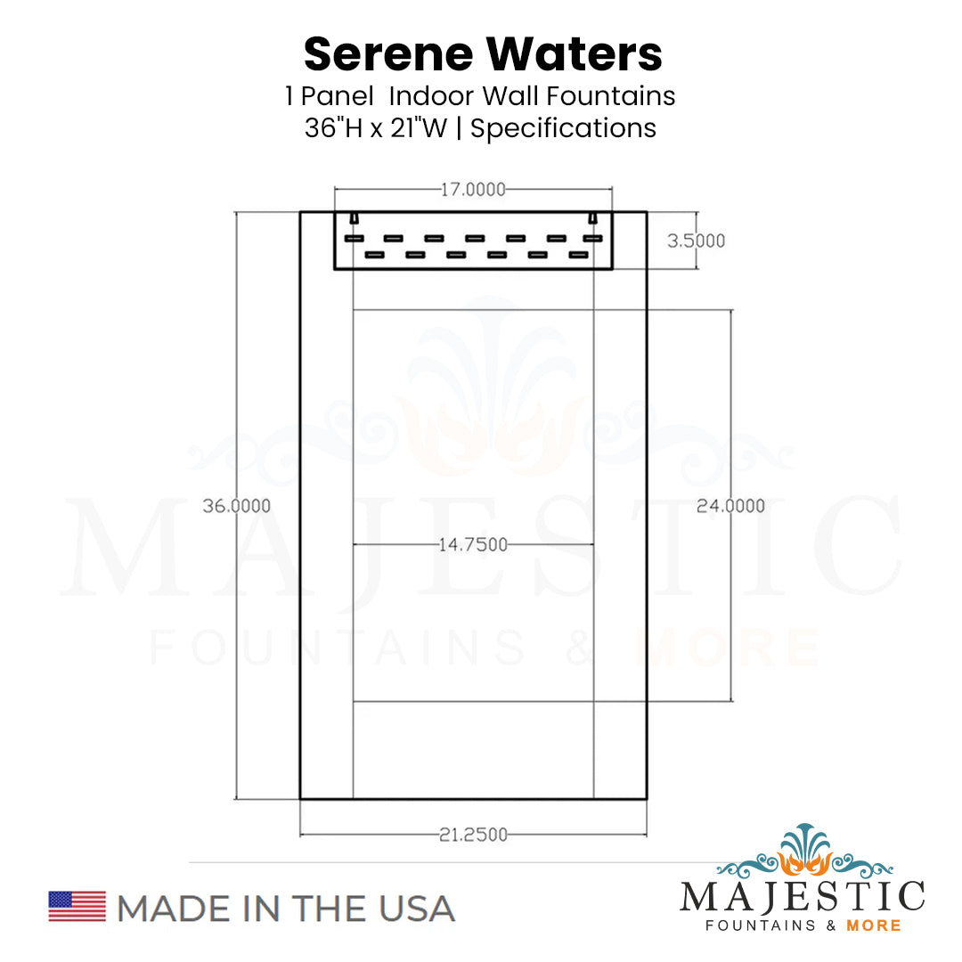 Serene Waters   - Majestic Fountains