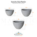 Serenity Vase Planter Size - Majestic Fountains